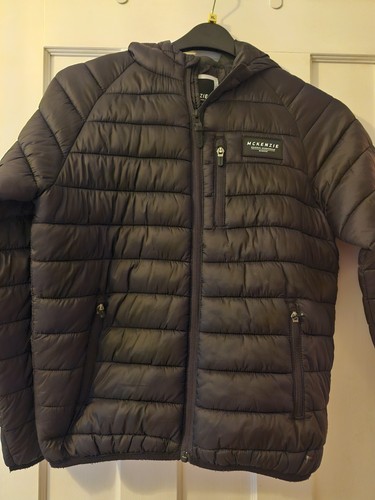 Mckenzie boys coat black - 11-12,