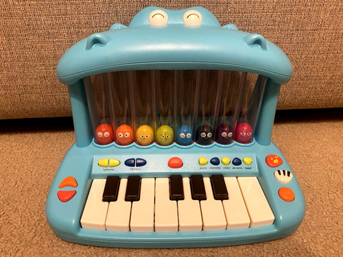 Hippo pop toy piano - toy, kids