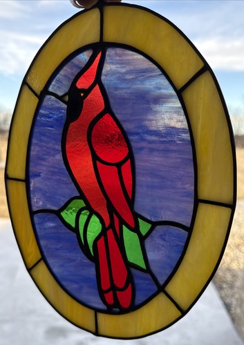 Cardinal stained window glass - cardinal,