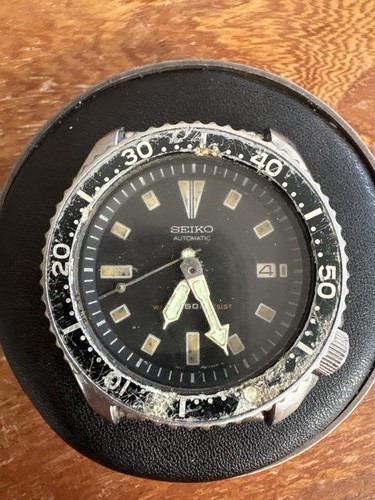 Vintage seiko 7002 7000 black - vintage,