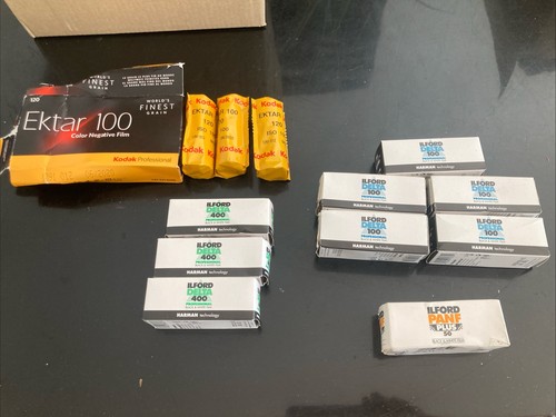 Rolls 120 film joblot - 12,