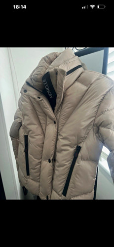 Moncler grenoble beige down - moncler,