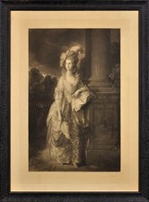 Engraving Thomas Gainsborough