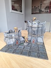 Warhammer 40k Imperial Bastion Terrain X2 Well Painted