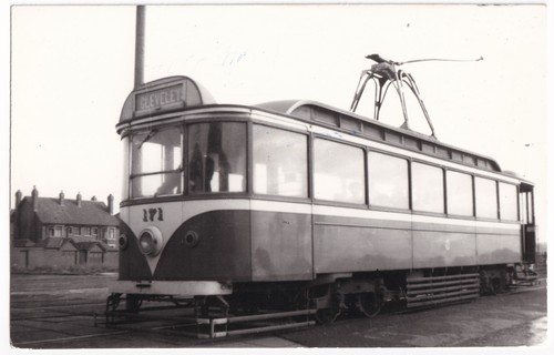 Vintage blackpool tramways - blackpool,