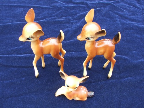 Vintage hard plastic deer - 3,