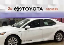 TOYOTA Side Stickers Car Decals Graphics Black