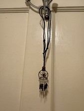 Dream catcher long necklace - dream,