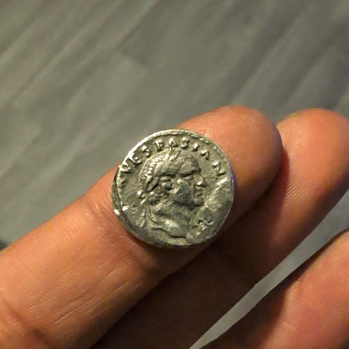 Emperor vespasian coin ad - vespasian,