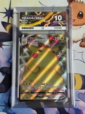 Pokemon SWSH Vivid Voltage Pikachu VMAX Full Art 044/185 ACE 10 GEM MINT