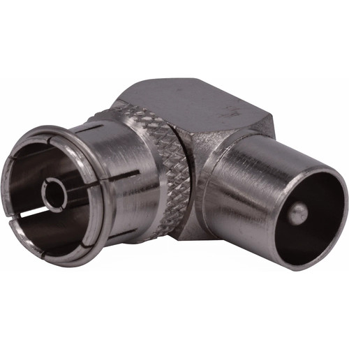 Right angle iec push male - right,
