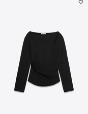 Zara black Long sleeve T-shirt
