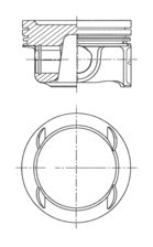 Piston fits opel - fits:,