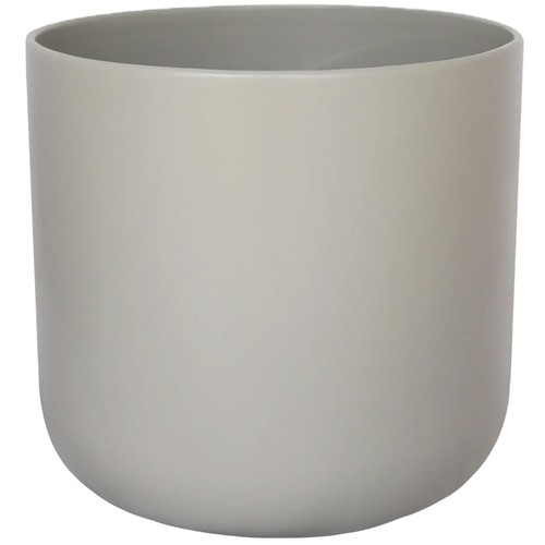 Grey lisbon ceramic round - ceramic,
