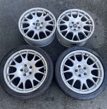 GENUINE SET OF 18” BBS CH 028 ALLOYS MK5 GOLF EDITION 30 AUDI A3 GTI 5x112 S3 VW