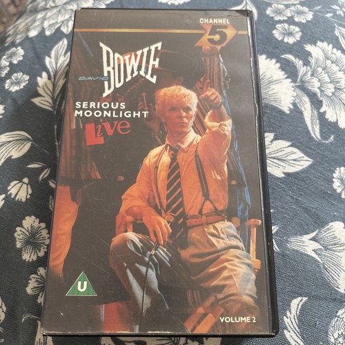 Rare vhs david bowie - vhs,