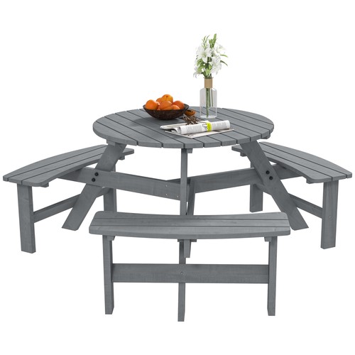Seater wooden garden dining - 6,