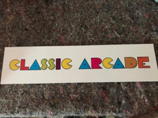 CLASSIC ARCADE top flash / sign / cabinet topper