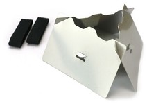 STEALTH STOVE Compact Alcohol Exogel Wood Fuel Gel Burner Hiking Fishing UK-Made