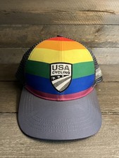 USA Cycling Hat LGBTQ Trucker