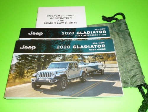 2020 jeep gladiator - user, guide