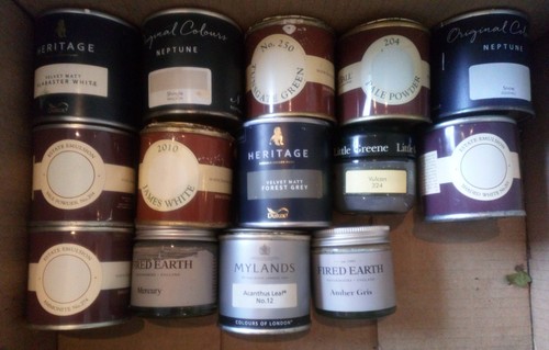 Paint tester pots various - paint,