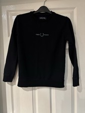 Boys Fred Perry Jumper Age 11-12
