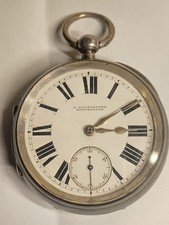 Antique Solid Silver Pocket