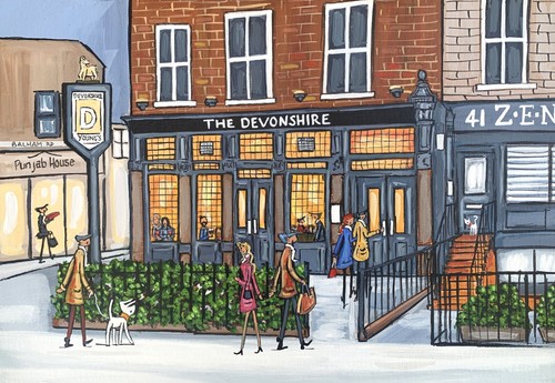 Print the devonshire - of,