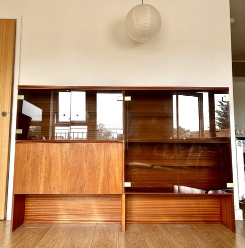 Morris glasgow teak display - of,