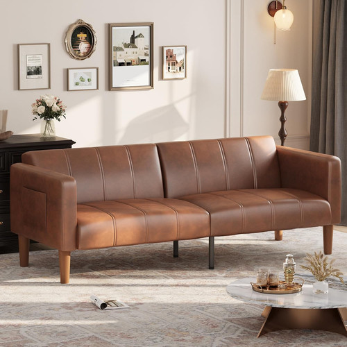 Modern inch faux - modern, leather