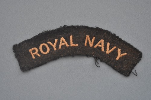 Royal navy ww2 embroidered - navy,
