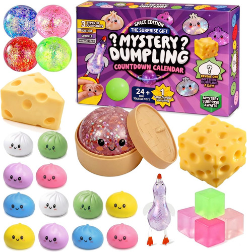 25pcs squishy advent calendar - squishy,