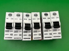 Wylex Plug In MCB ABB B6 B10 B16 B20 B32 B40
