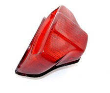 Rear light glass complete for