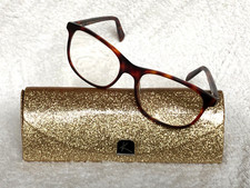 KYLIE MINOGUE - TORTOISESHELL GLASSES / SPECTACLE FRAMES + CASE - FREE POST