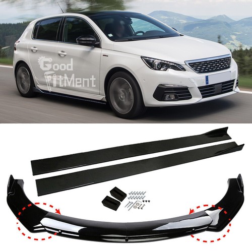 Glossy front bumper lip - glossy,