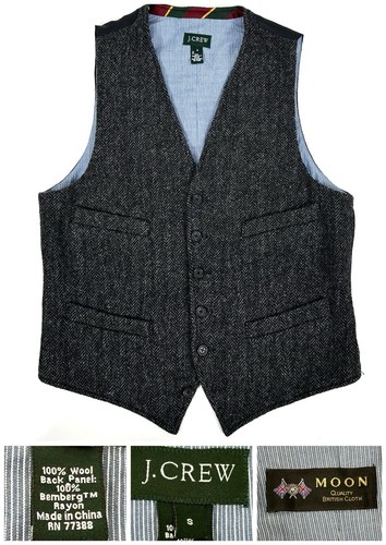 Crew herringbone tweed by - j,