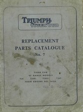 Triumph Motorcycle Tiger Cub -