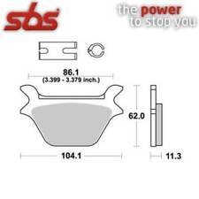 PAIR OF BRAKE PADS 669LS 669 LS H-D 1340 FXSTC Soft Custom 1990-2015