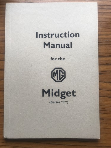 Instruction manual type - instruction, t