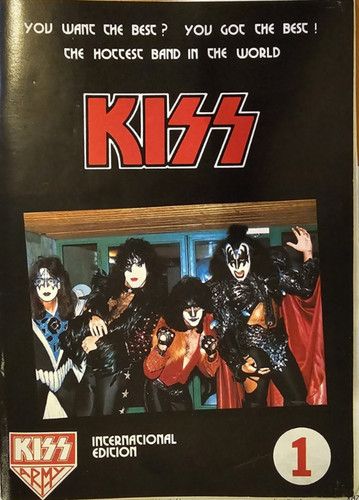 Kiss fanzine magazine - kiss,