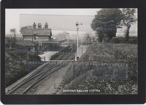 Reepham railway station - railway,