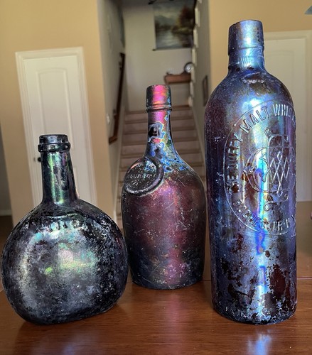Vintage antique bottles - vintage,