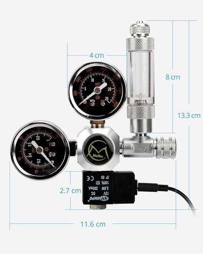 Aquarium fish tank gauge co2 - tank,