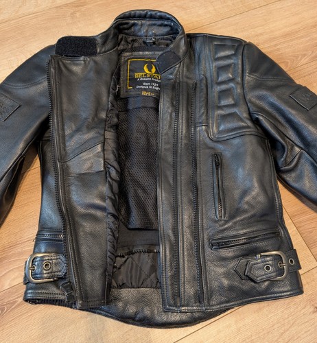 Belstaff leather motorcycle - belstaff,