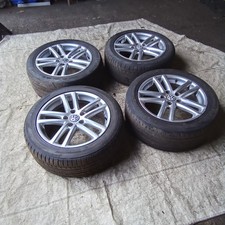 VW Volkswagen Touareg 7L 2002-2010 SET Four 19" Altitude Alloy Wheels & Tyres