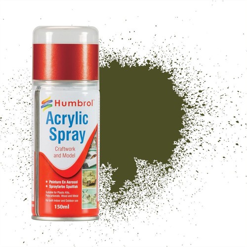 Humbrol ad6155 acrylic spray - humbrol,