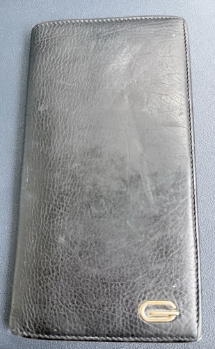 Gucci slim black leather - black,