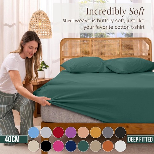 Fitted sheet brushed - sheet, cm